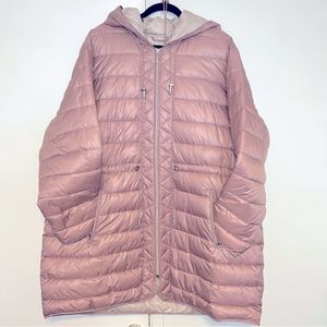 Kenneth Cole Pink Packable Puffer